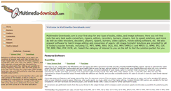 Desktop Screenshot of multimedia-downloads.com